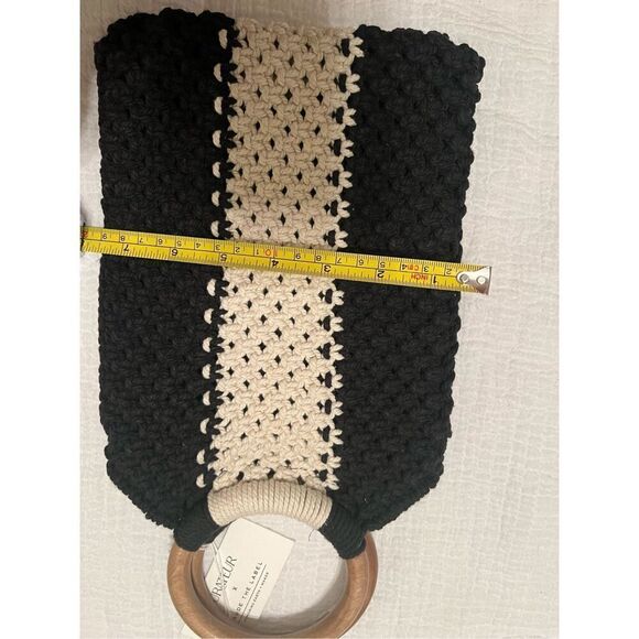 Rachel Zoe X LAUDE THE LABLE Gabby Mini Macrame Bag NEW NWT - Picture 8 of 10